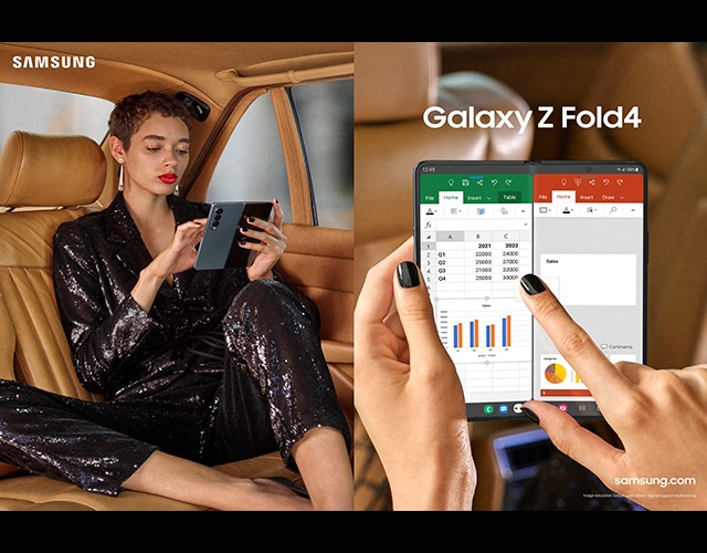 Showroom Orange Samsung Galaxy Z Fold4